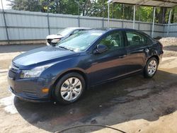 Salvage cars for sale at Austell, GA auction: 2014 Chevrolet Cruze LS