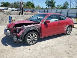 Salvage cars for sale from Copart Riverview, FL: 2012 Honda Accord LX