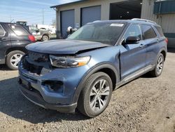 Salvage cars for sale from Copart Eugene, OR: 2020 Ford Explorer Platinum