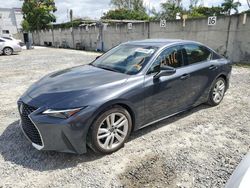 Salvage cars for sale from Copart Opa Locka, FL: 2021 Lexus IS 300