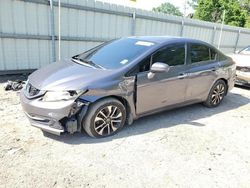Salvage cars for sale from Copart Shreveport, LA: 2014 Honda Civic EX