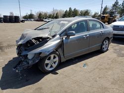 Honda salvage cars for sale: 2009 Honda Civic LX-S