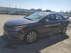 Salvage cars for sale at Dyer, IN auction: 2015 Hyundai Sonata Sport