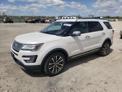 Vehiculos salvage en venta de Copart Kansas City, KS: 2016 Ford Explorer Platinum