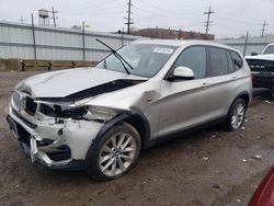 Vehiculos salvage en venta de Copart Chicago Heights, IL: 2017 BMW X3 XDRIVE28I