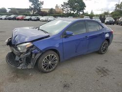 Vehiculos salvage en venta de Copart San Martin, CA: 2016 Toyota Corolla L