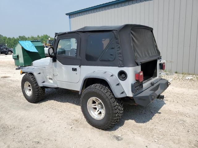 2004 Jeep Wrangler / TJ SE