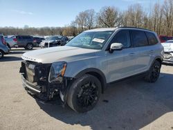 Salvage cars for sale at Glassboro, NJ auction: 2021 KIA Telluride EX