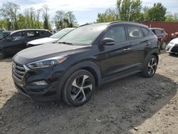 Salvage cars for sale from Copart Baltimore, MD: 2016 Hyundai Tucson Limited