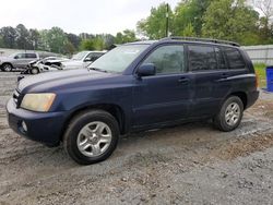 Salvage cars for sale from Copart Fairburn, GA: 2003 Toyota Highlander