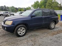 Vehiculos salvage en venta de Copart Fairburn, GA: 2003 Toyota Highlander