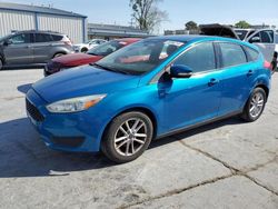 Salvage cars for sale at Tulsa, OK auction: 2015 Ford Focus SE