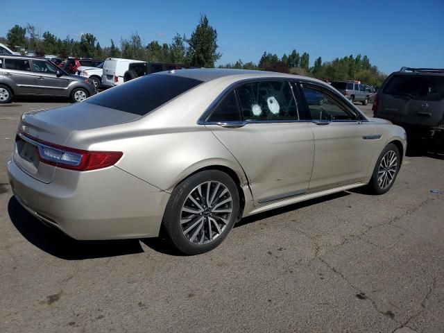 2017 Lincoln Continental Select