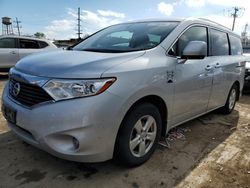 Salvage cars for sale at Chicago Heights, IL auction: 2012 Nissan Quest S