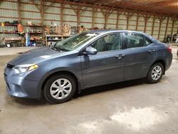 Salvage cars for sale from Copart London, ON: 2014 Toyota Corolla ECO