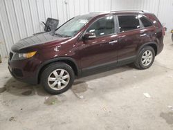 Salvage cars for sale at Franklin, WI auction: 2012 KIA Sorento Base