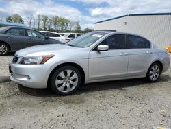 Salvage cars for sale at Spartanburg, SC auction: 2010 Honda Accord EXL