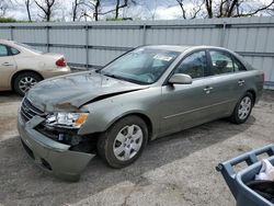 Salvage cars for sale at West Mifflin, PA auction: 2009 Hyundai Sonata GLS