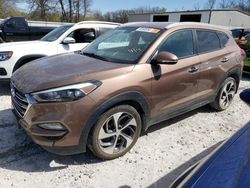 Salvage cars for sale from Copart Rogersville, MO: 2016 Hyundai Tucson Limited