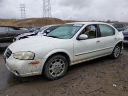 Salvage cars for sale at Littleton, CO auction: 2000 Nissan Maxima GLE