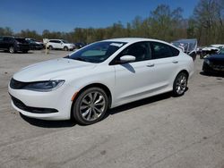 Salvage cars for sale at Ellwood City, PA auction: 2015 Chrysler 200 S