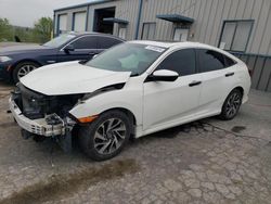 Salvage cars for sale at Chambersburg, PA auction: 2017 Honda Civic EX