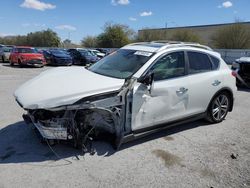 Salvage cars for sale at Las Vegas, NV auction: 2013 Infiniti EX37 Base