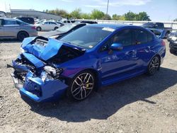 Salvage cars for sale at Sacramento, CA auction: 2021 Subaru WRX STI Limited