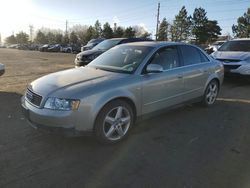 Audi salvage cars for sale: 2003 Audi A4 3.0 Quattro