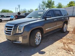 Salvage cars for sale from Copart Oklahoma City, OK: 2020 Cadillac Escalade Premium Luxury