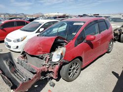 Honda FIT Sport salvage cars for sale: 2009 Honda FIT Sport