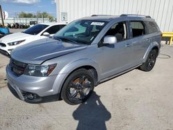 Salvage cars for sale from Copart Tucson, AZ: 2019 Dodge Journey Crossroad