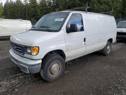 Salvage trucks for sale at Graham, WA auction: 2006 Ford Econoline E250 Van