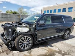 Salvage cars for sale from Copart Littleton, CO: 2021 GMC Yukon XL Denali