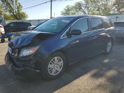 Honda salvage cars for sale: 2015 Honda Odyssey LX