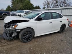 Salvage cars for sale at Finksburg, MD auction: 2017 Nissan Sentra SR Turbo