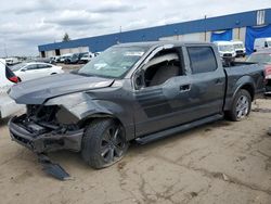 Salvage cars for sale from Copart Woodhaven, MI: 2018 Ford F150 Supercrew