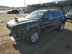 Carros salvage sin ofertas aún a la venta en subasta: 2017 Jeep Cherokee Limited