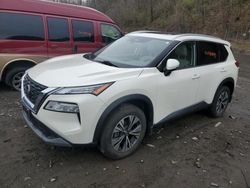 Salvage cars for sale at Marlboro, NY auction: 2021 Nissan Rogue SV