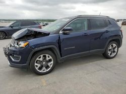 Jeep Compass Limited salvage cars for sale: 2020 Jeep Compass Limited