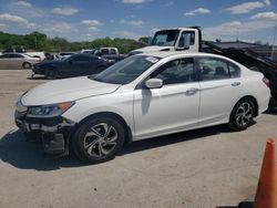 Honda Accord lx salvage cars for sale: 2016 Honda Accord LX