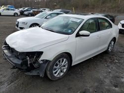 Salvage cars for sale from Copart Marlboro, NY: 2012 Volkswagen Jetta SE