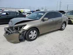 Salvage cars for sale at Haslet, TX auction: 2010 Honda Accord LX