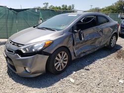 Salvage cars for sale at Riverview, FL auction: 2016 KIA Forte EX