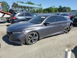 Vehiculos salvage en venta de Copart Spartanburg, SC: 2019 Honda Accord Sport