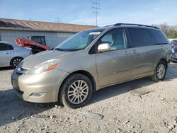 Toyota Sienna XLE salvage cars for sale: 2008 Toyota Sienna XLE