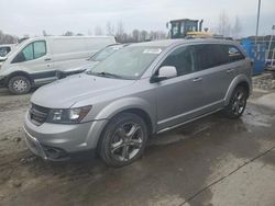 Dodge Journey salvage cars for sale: 2017 Dodge Journey Crossroad