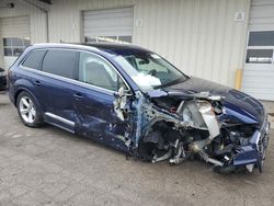 Salvage cars for sale at Dyer, IN auction: 2022 Audi Q7 Premium Plus