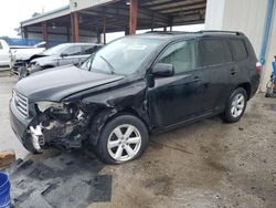 Toyota Highlander salvage cars for sale: 2009 Toyota Highlander