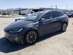 Salvage cars for sale from Copart Sun Valley, CA: 2016 Tesla Model X